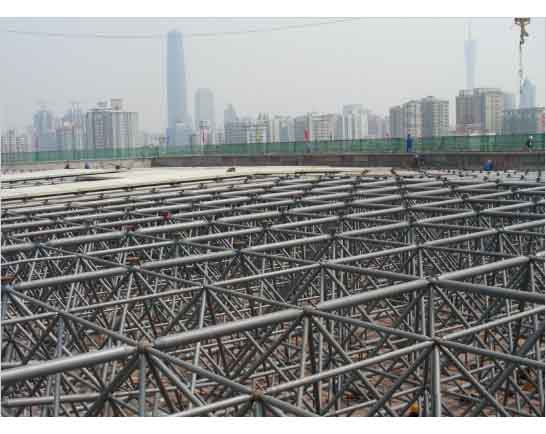 双城新建铁路干线广州调度网架工程